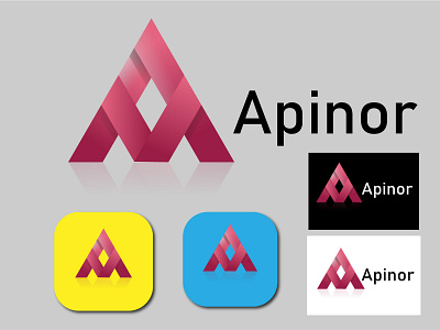 A-letter logo/3D-A logo/Alphabet logo
