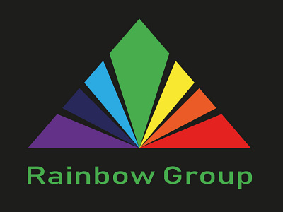 Rainbow logo 7 colors logo abstract logo branding business identity business logo colorful logo company logo corporate logo design element emblame flat logo graphic design illustration logo minimalist logo object rainbow logo sign symbol