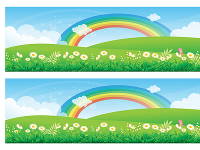 summer spring banner vector illustration design 3