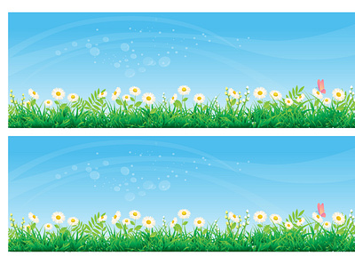 summer spring banner vector illustration design 2 good vibes