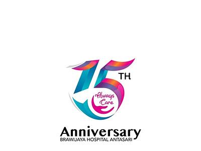 Brawijaya Hospital 15th Anniversary Logo 15th anniversary brand branding design hospital illustration logo logodesign vector