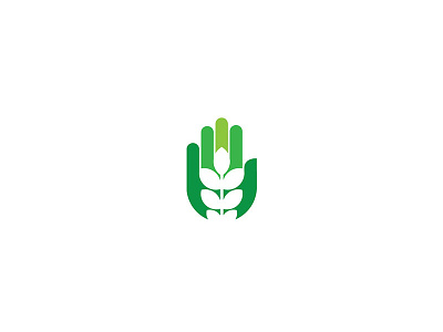 Funding Logo fund fund logo funding funding logo green hand leaf logo