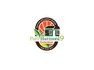 IKB Puri Harmoni 9 Extention brand branding community family forum home house logo logodesign property