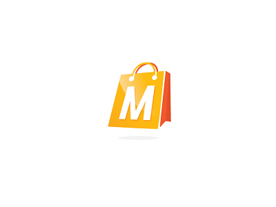 shopping bag Logo logo m logo shop shop logo shopping bag shoppping