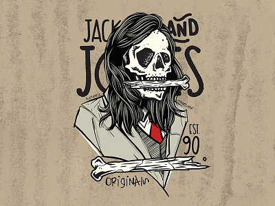 JACK&JONES - SKULL GRAPHIC COLLECTION artistic bones design illustration jackandjones jackandjones tee jackjones print skull skull a day skull and crossbones skull art tee design tee shirt tee shirt tee shirts tshirt design typography viveksundaramdesignstudio