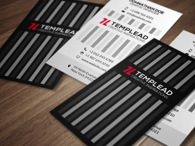 Business card graphic design parsonal id card