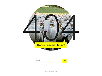 Cook Traveler - 404 Error Page black blog cook post responsive theme travel wordpress yellow