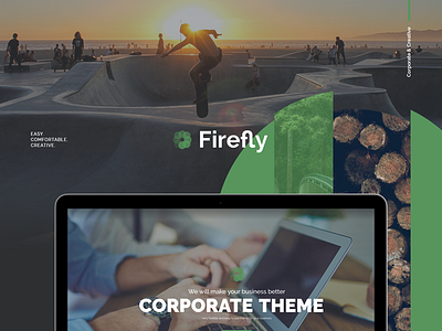 Firefly Wordpress Theme bootstrap corporate firefly quality theme wordpress