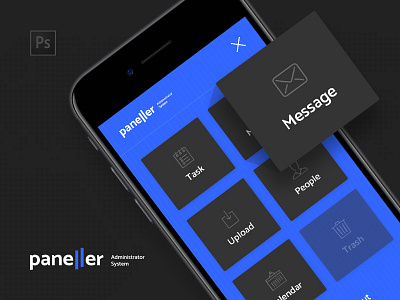 Paneller Admin Dashboard iOS