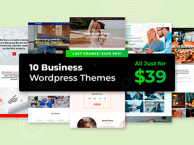 Corporate Theme Bundle bundle business corporate creative design kit sale save template theme website wordpress wp