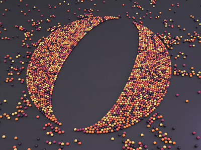 36 Days of Type - O 36days o 36daysoftype bodoni c4d cinema o