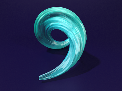 36 Days of Type - 9 36days 9 36daysoftype c4d cinema4d everyday render type