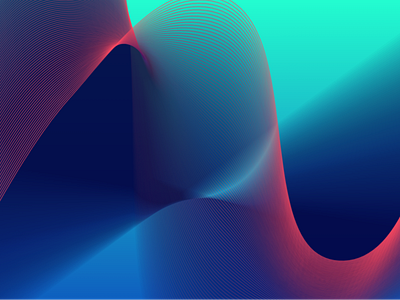 Down the Rabbit Hole bezier generative generativeart gradient math moire processing