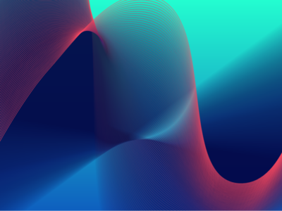 Down the Rabbit Hole bezier generative generativeart gradient math moire processing