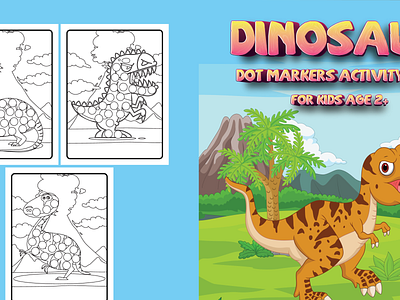 Dinosaur Paperback Cover cover design kdp cover paperback cover
