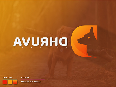 DHRUVA : D Dog logo । Corporate logo । Branding logo.