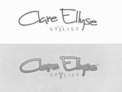 Logo Exploring bw clare ellyse design logo