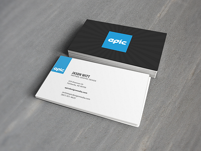 I'm An Epic Business Card business business card card design mock mockup