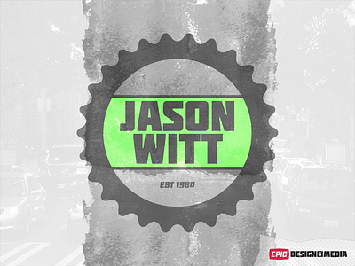 Jason Witt (Self Branding) branding gearbox logo neon