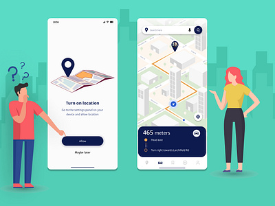 Map - Location tracker app application design dribbble figma graphic design locationtracker motion graphics ui ui challenge uidesign uidesigner uiuxdesign