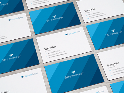 Streamlyzer Business Card Design