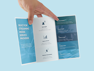 Szr Brochure Design analysis blue brochure editorial design icon information leaflet trifolded