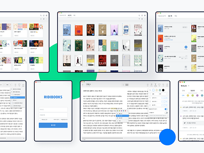 RIDIBOOKS Desktop App Redesign beta book desktop desktop app ebook ridi ridibooks ui ux viewer