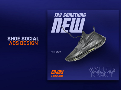 Shoe social media ads banner / Yousha Raian