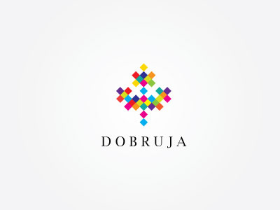 Dobruja cloth colors logo modern retro pixerls romanian pattern rural wine