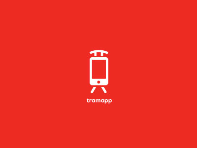 Tram app icon logo phone smart tram