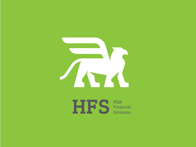 HFS credit finance green griffin griffon hawk lion money power solution