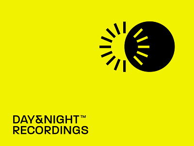Day and Night Recordings black day label mix mixer moon night record sun techno track yellow