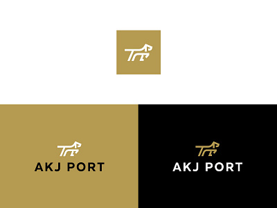 Akj Port Logo crypto currency dog focus hunt platform pointer ready smart trade