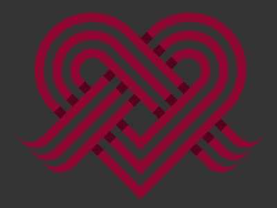 Heart design graphicdesign illustrator logo