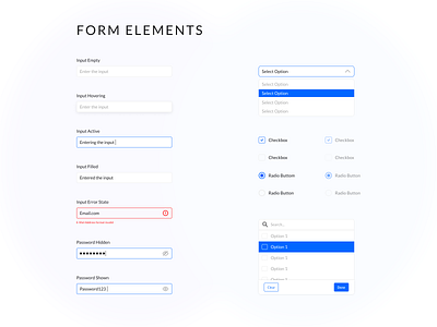 Form Elements