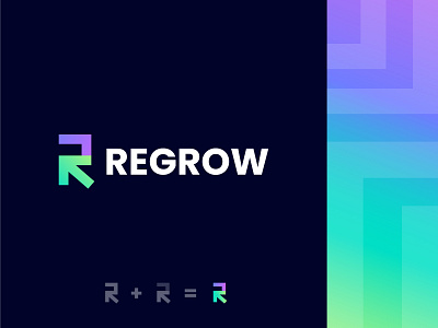 R Letter + Arrow arrow best logo design brand brand identity branding branding agency gradient logo icon letter r logo logo design logo folio logo trends 2021 modern logo modern minimalist logo monogram logo r letter arrow logo r logo r logo design hd r mark