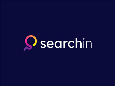 searchin logo design brand branding creative logo gradient logo icon identity it logo logo logo design mark minimal modern logo s s logo s mark search search icon tech technologies technology logo