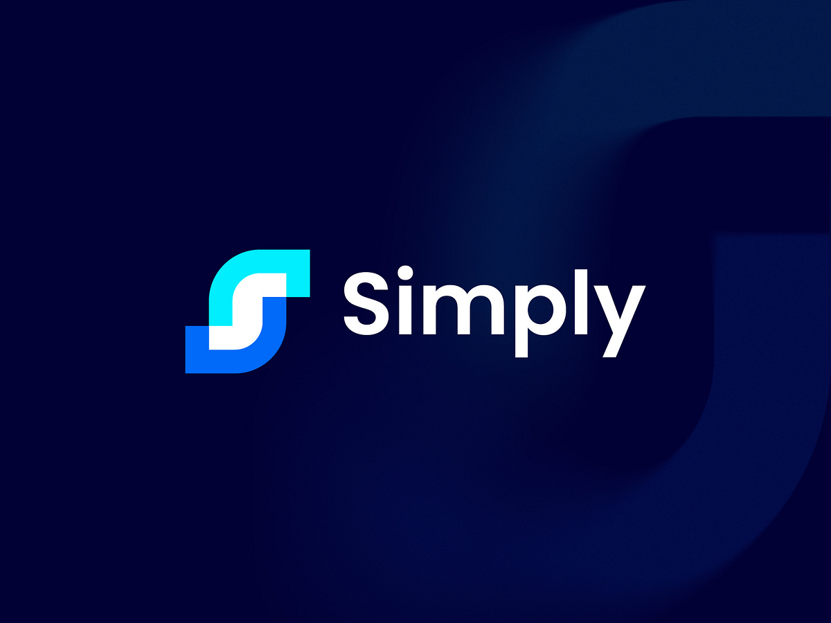 Simply logo design by Sudipta Bhuinya on Dribbble