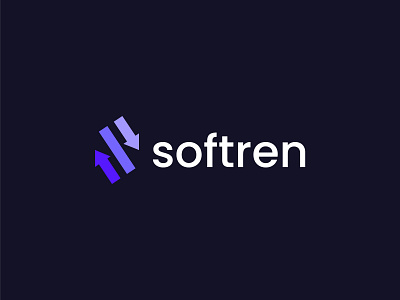 softren logo design