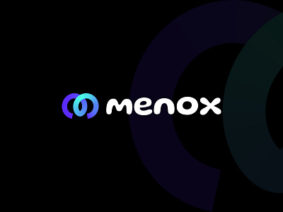 menox logo concept api app blockchain branding coding crypto design icons it letter logo logo design logos m mark modern software technology
