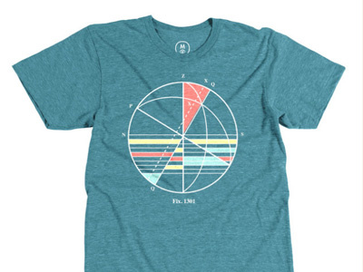 Nautical Map tee