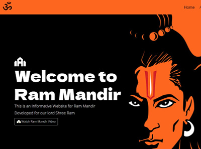 Ram Mandir Website