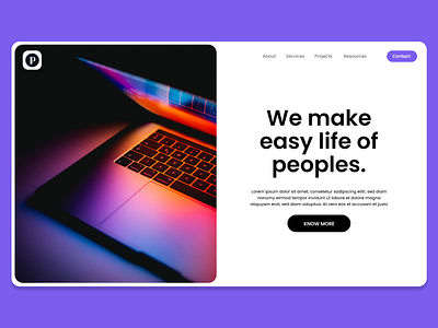 Business consulting agency landing page design landing page skecth ui ui design web