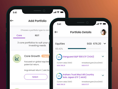 Modern Finance APP UI Design android app ui app design branding custom app ui design elements finanace app ui ios app ui skecth ui design