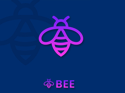 BEE Logo Design branding design illustration logo logo design typography vector