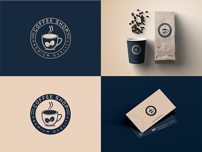 Coffee Shop Logo Design☕☕ brand identity branding coffee coffee logo coffee mug coffee packaging coffeeshop creative design graphic design illustration logo logos minimal modern restaurant typography ui ux vector