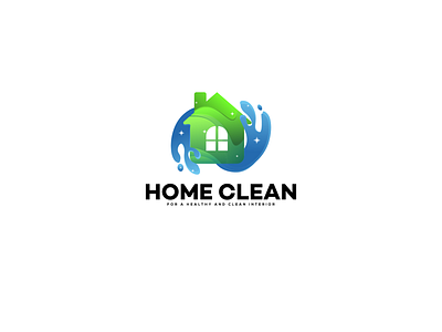 Cleaning Service Logo Design branding cleaner logo cleaning cleaning logo cleaning service logo design graphic design home illustration home logo illustration interior cleaning interior logo logo logo design logos plumbing logo vector wash logo