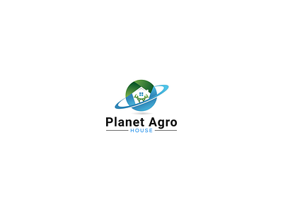 Planet Agro House Logo agro agro business logo agro house agro logo branding creative logos graphic design home logo house logo illustration logo logo design logo ideas minimalist logo modern planet planet house logo planet logo timeless logo vector