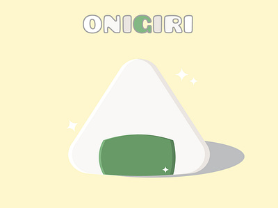 Cute Onigiri Illustration