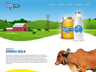 Milk Website Design graphic design logo